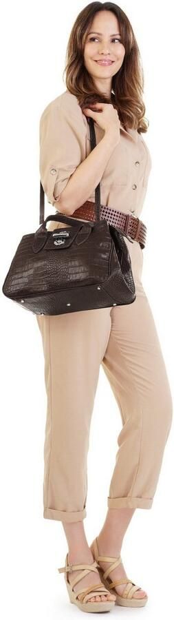 Cluty Tas echt leer made in italy (1-delig) - Foto 7