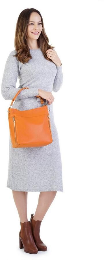 Cluty Tas echt leer made in italy - Foto 5