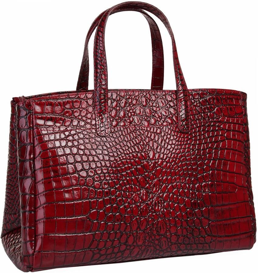 Cluty Tas echt leer made in italy - Foto 2