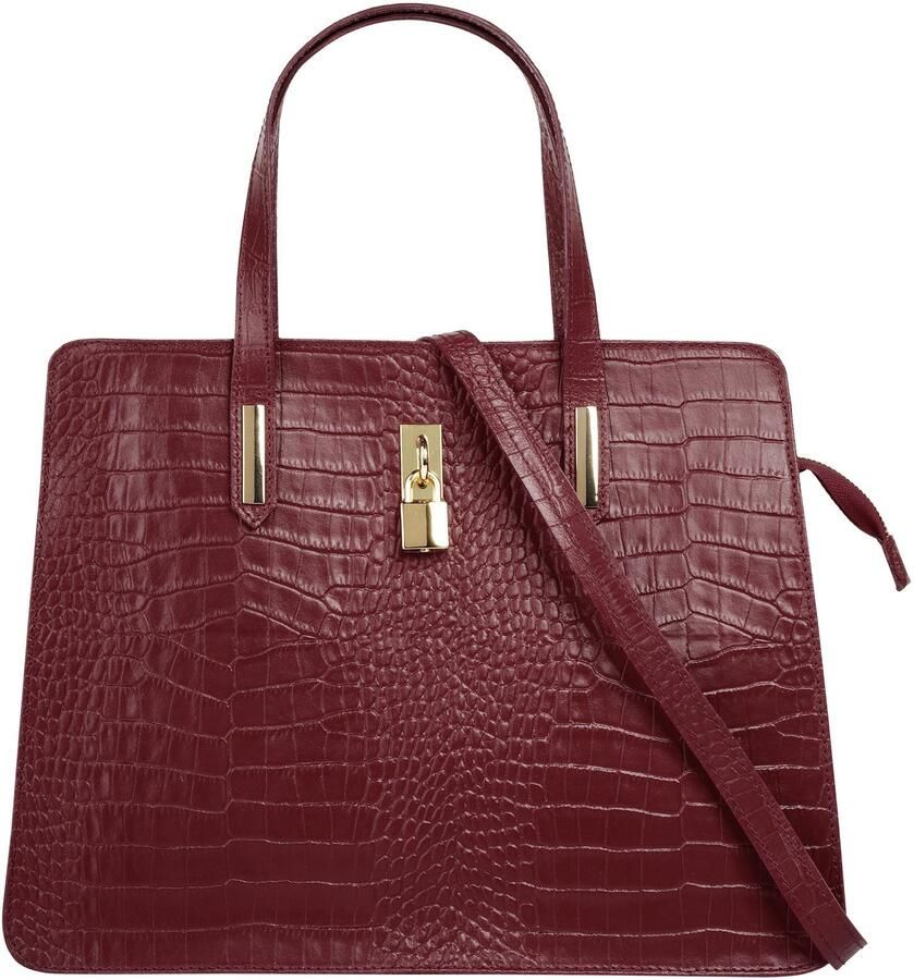 Cluty Tas echt leer made in italy - Foto 8
