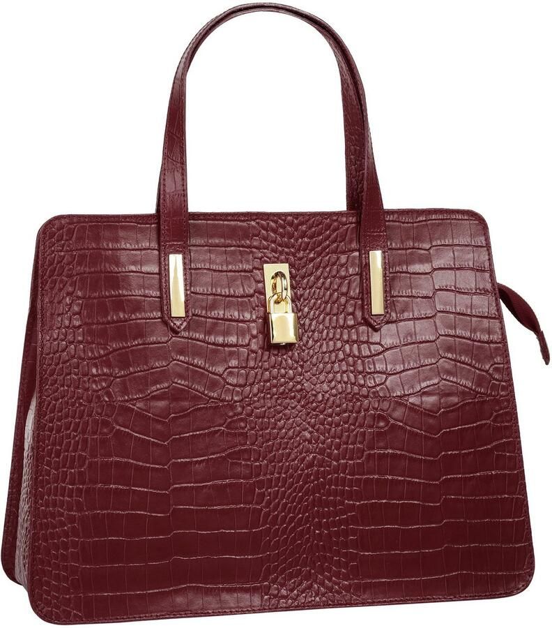 Cluty Tas echt leer made in italy - Foto 4