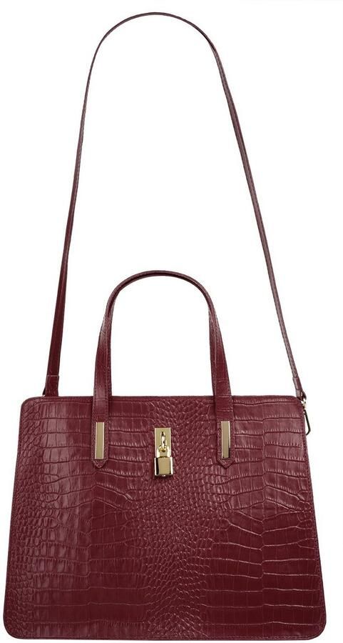 Cluty Tas echt leer made in italy - Foto 5