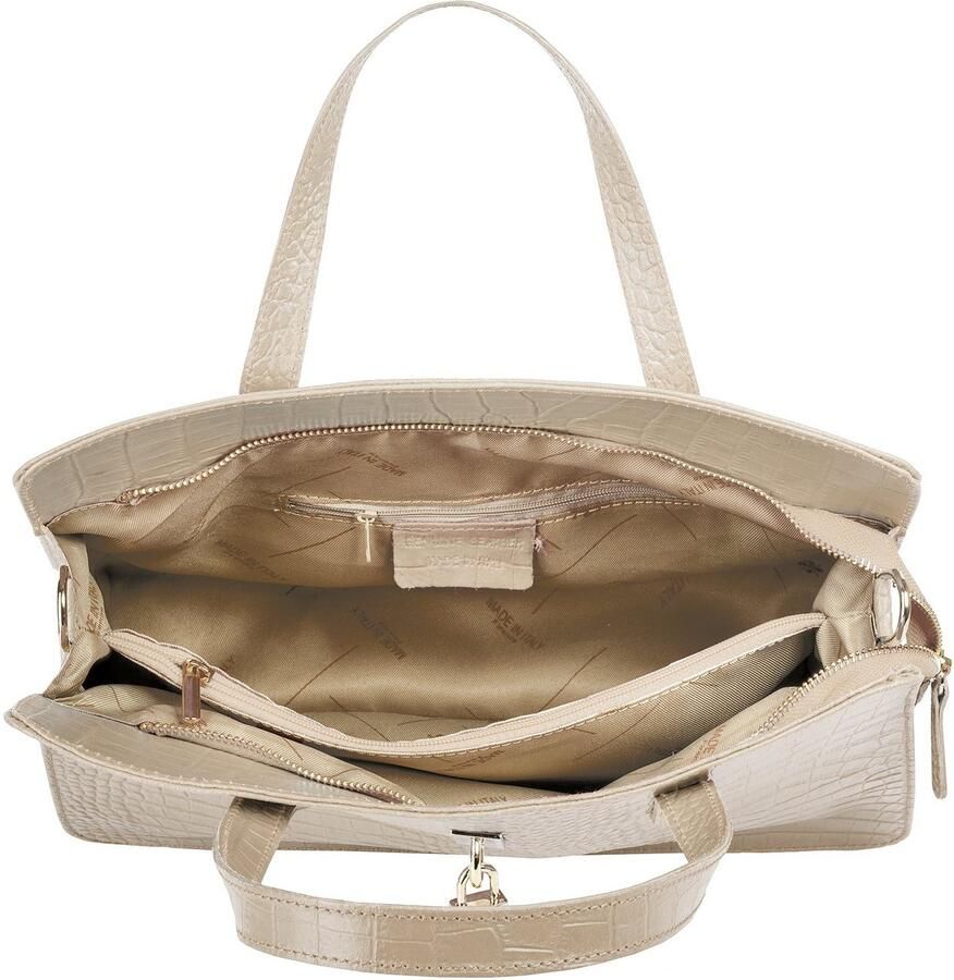 Cluty Tas echt leer made in italy