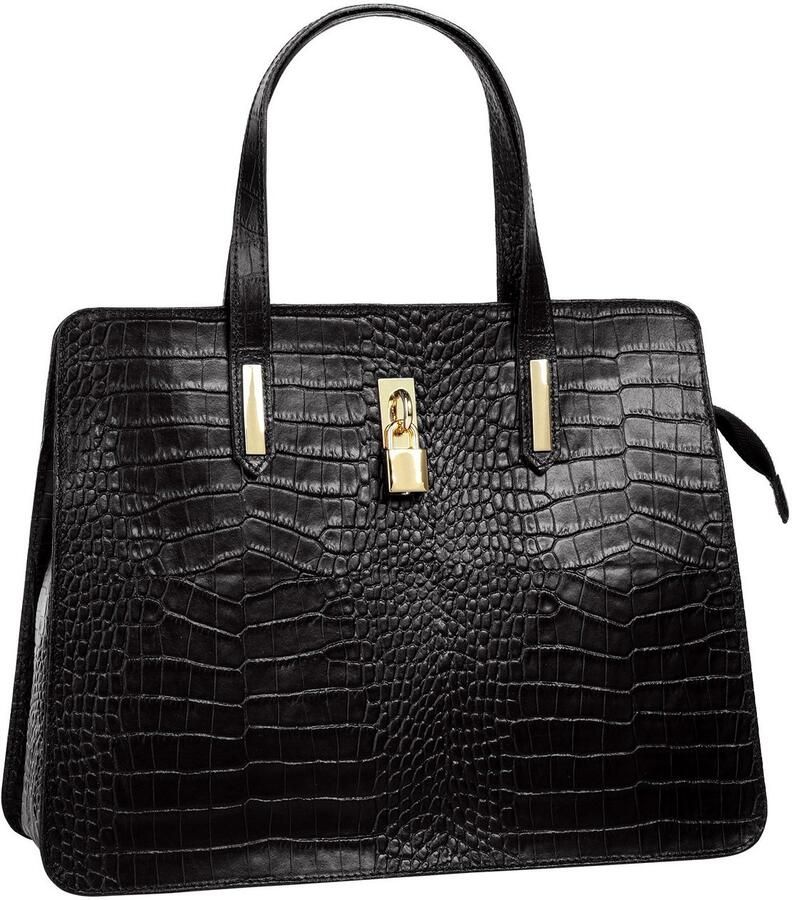 Cluty Tas echt leer made in italy - Foto 4