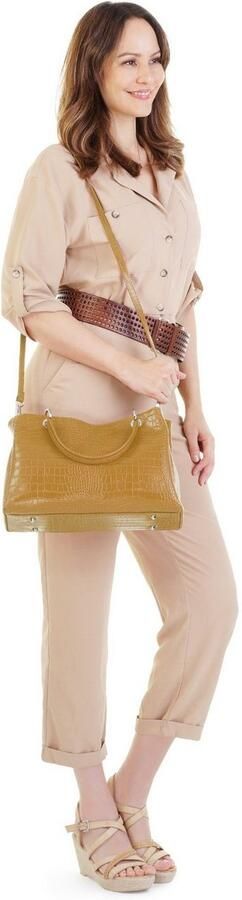 Cluty Tas echt leer made in italy - Foto 5