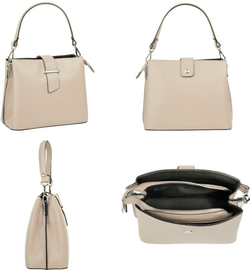 Cluty Tas echt leer made in italy