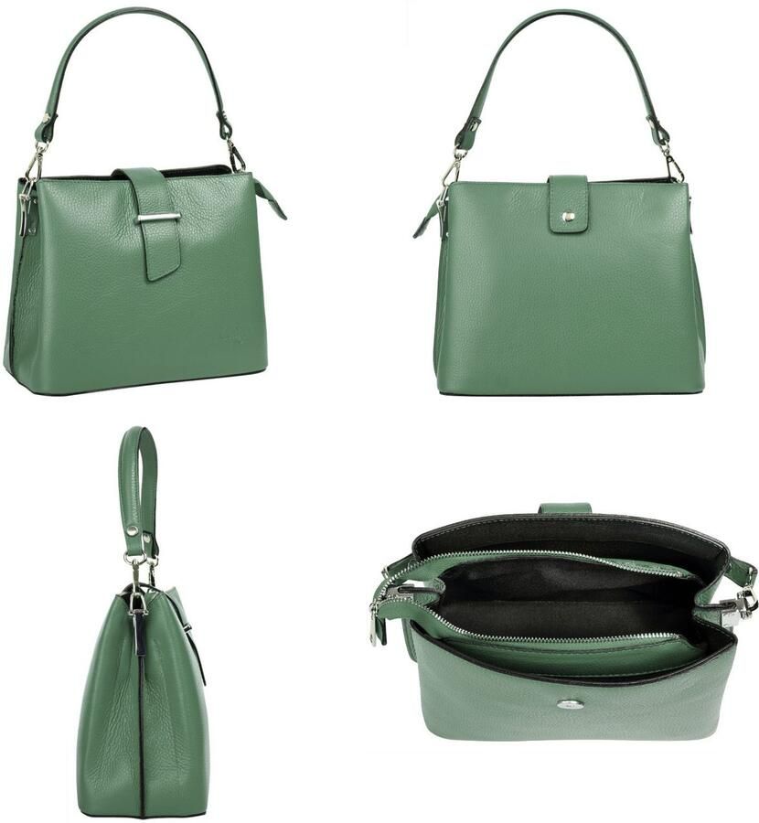 Cluty Tas echt leer made in italy