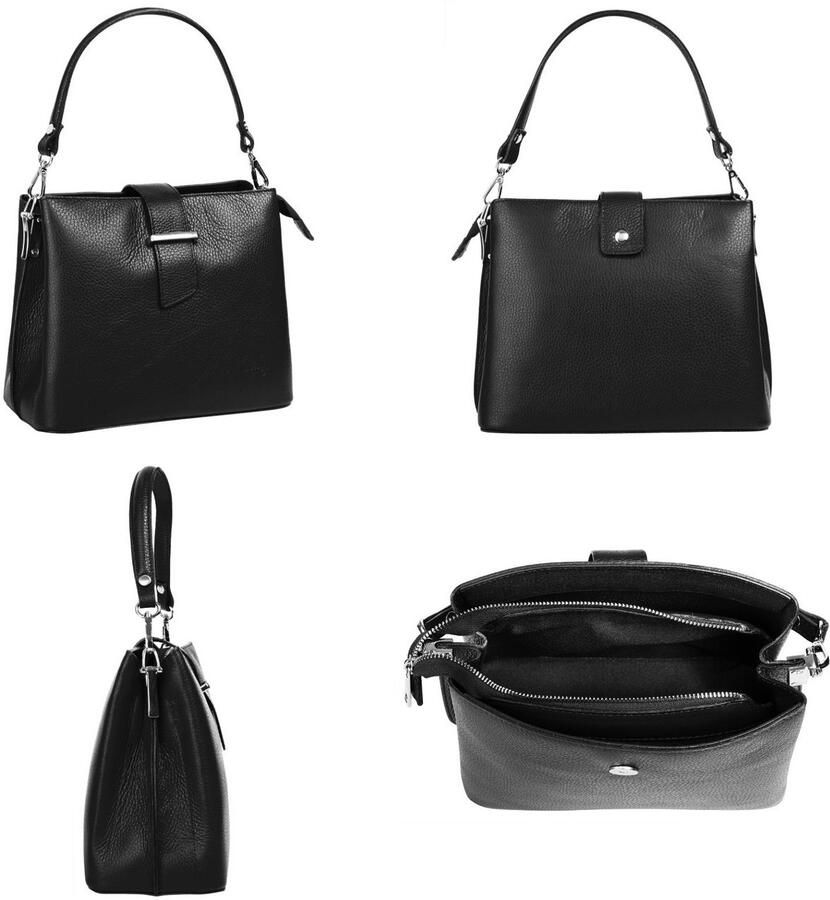 Cluty Tas echt leer made in italy