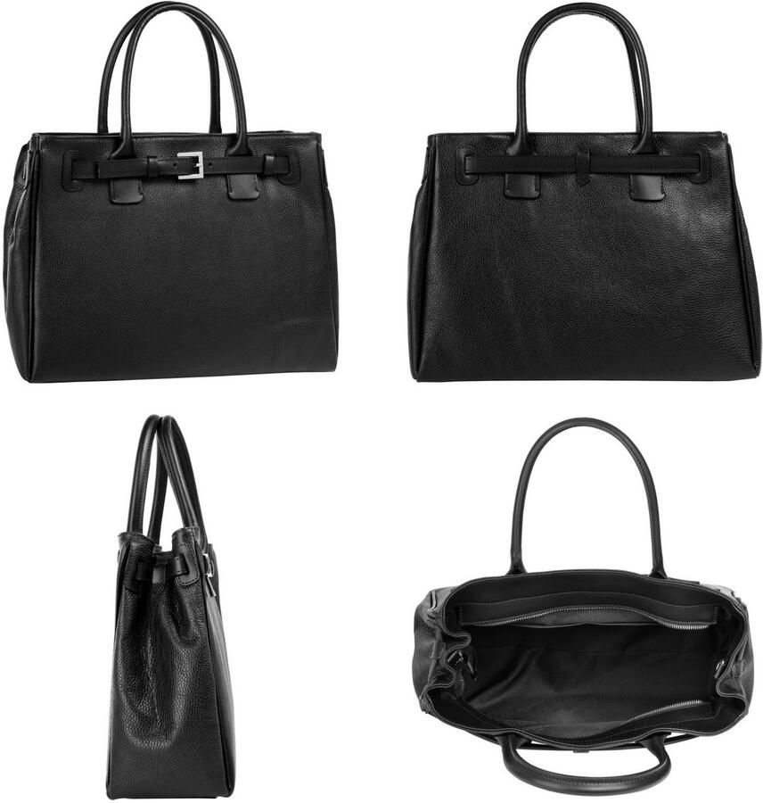 Cluty Tas echt leer made in italy