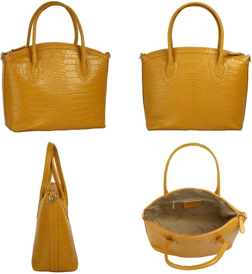 Cluty Tas echt leer made in italy