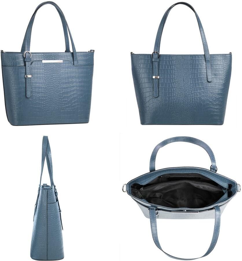 Cluty Tas echt leer made in italy