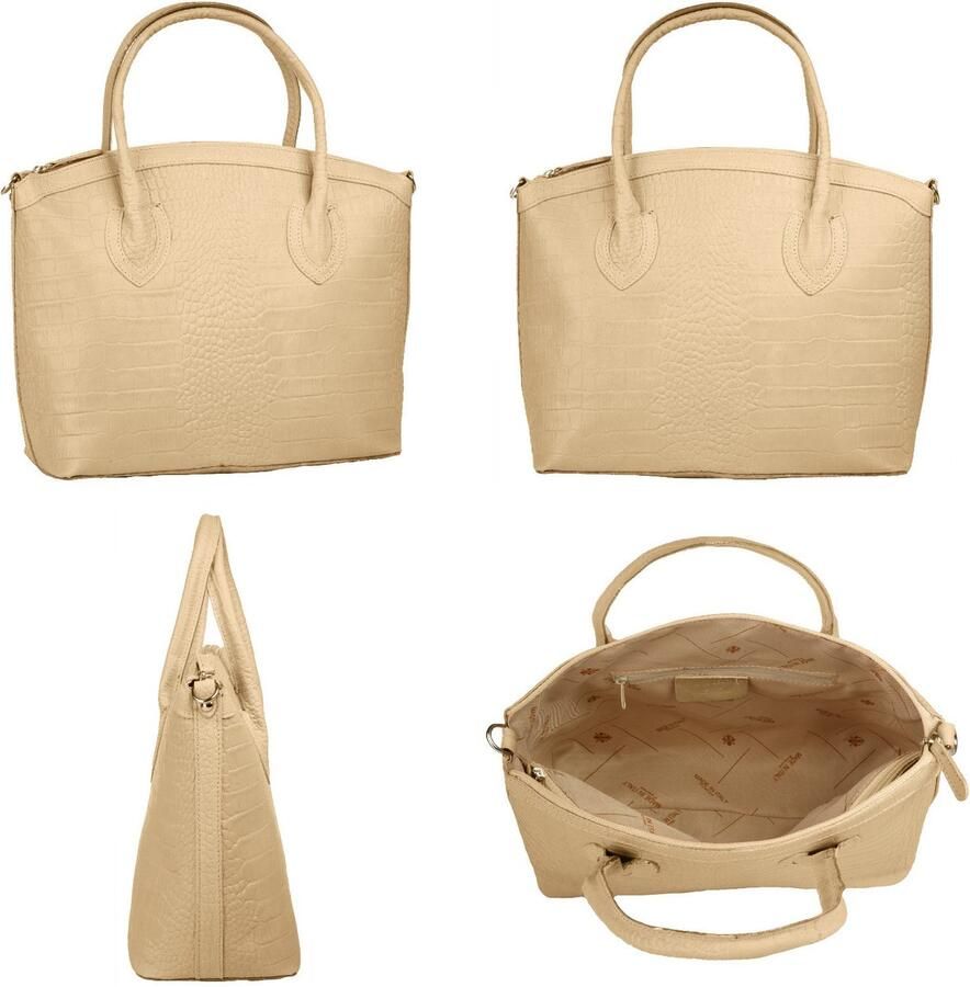 Cluty Tas echt leer made in italy