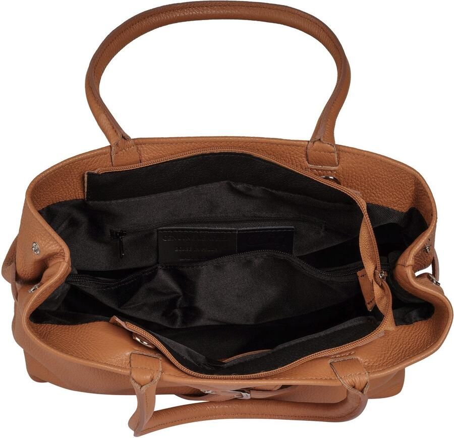 Cluty Tas echt leer made in italy