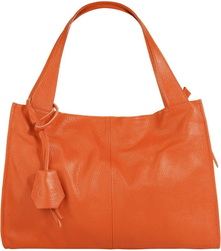 Cluty Shopper echt leer made in italy