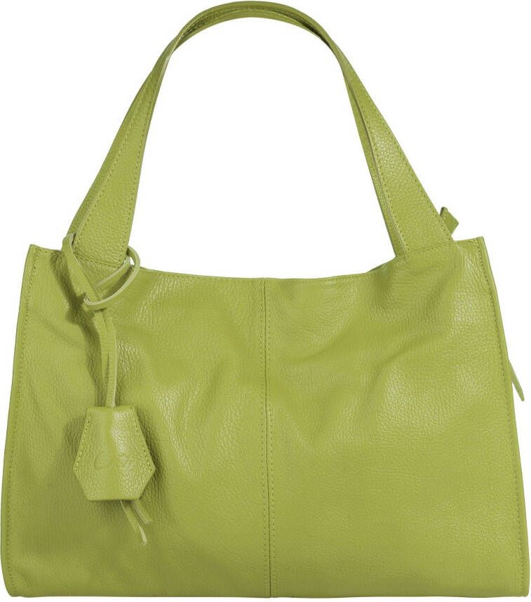 Cluty Shopper echt leer made in italy