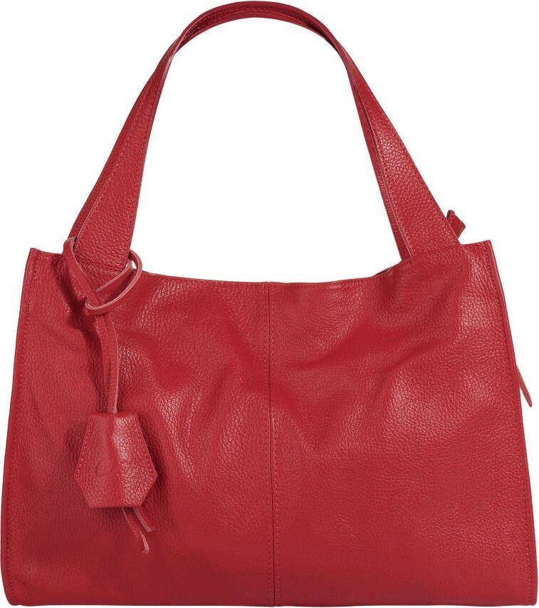Cluty Shopper echt leer made in italy