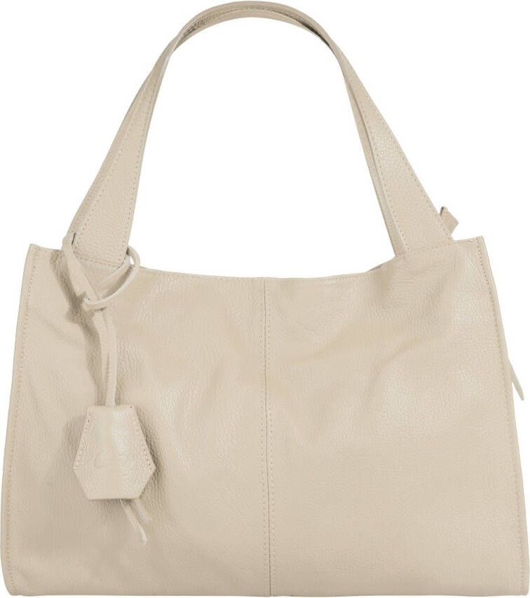Cluty Shopper echt leer made in italy