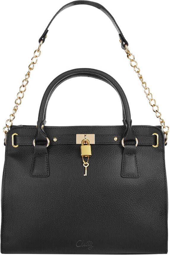 Cluty Tas echt leer made in italy
