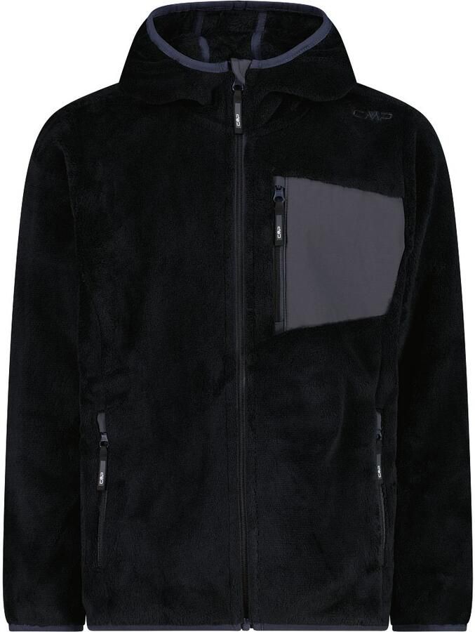 CMP Fleecejack KID JACKET FIX HOOD (1 stuk)