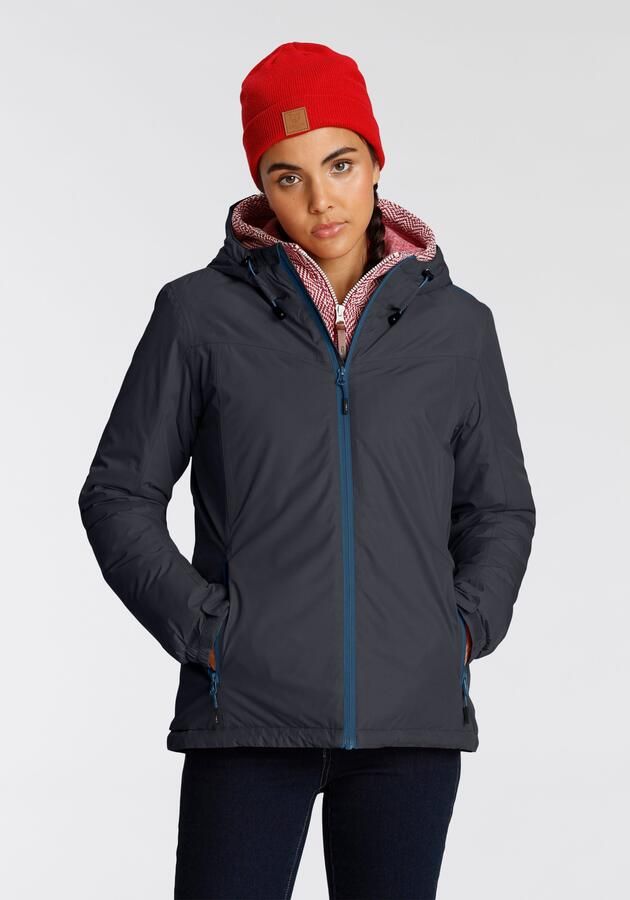 CMP Functioneel jack WOMAN JACKET FIX HOOD Winddicht & waterafstotend & ademend - Foto 5