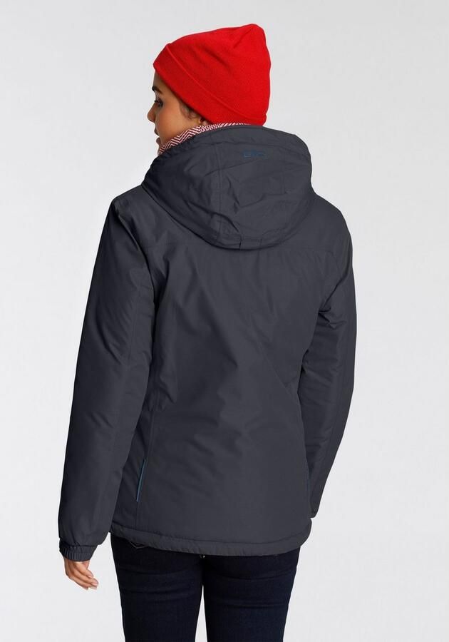 CMP Functioneel jack WOMAN JACKET FIX HOOD Winddicht & waterafstotend & ademend - Foto 3