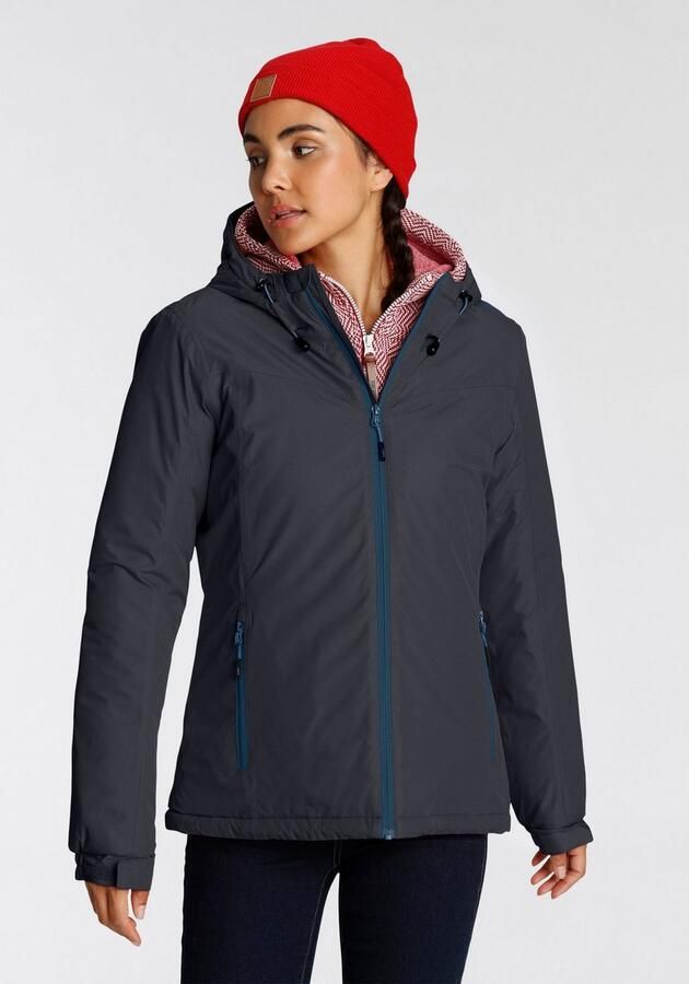 CMP Functioneel jack WOMAN JACKET FIX HOOD Winddicht & waterafstotend & ademend - Foto 4