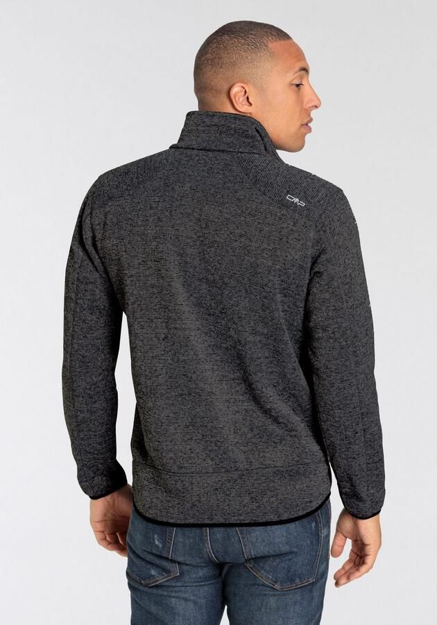 CMP Gebreid fleecejack MAN JACKET FIX HOOD (1 stuk) - Foto 3