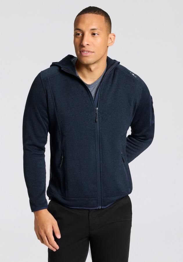 CMP Gebreid fleecejack MAN JACKET FIX HOOD (1 stuk) - Foto 4