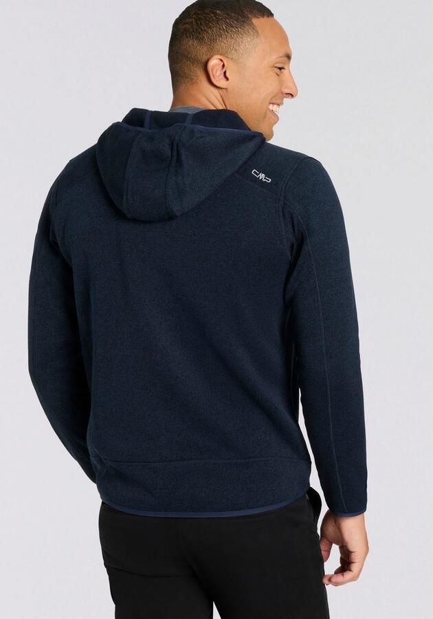 CMP Gebreid fleecejack MAN JACKET FIX HOOD (1 stuk) - Foto 2