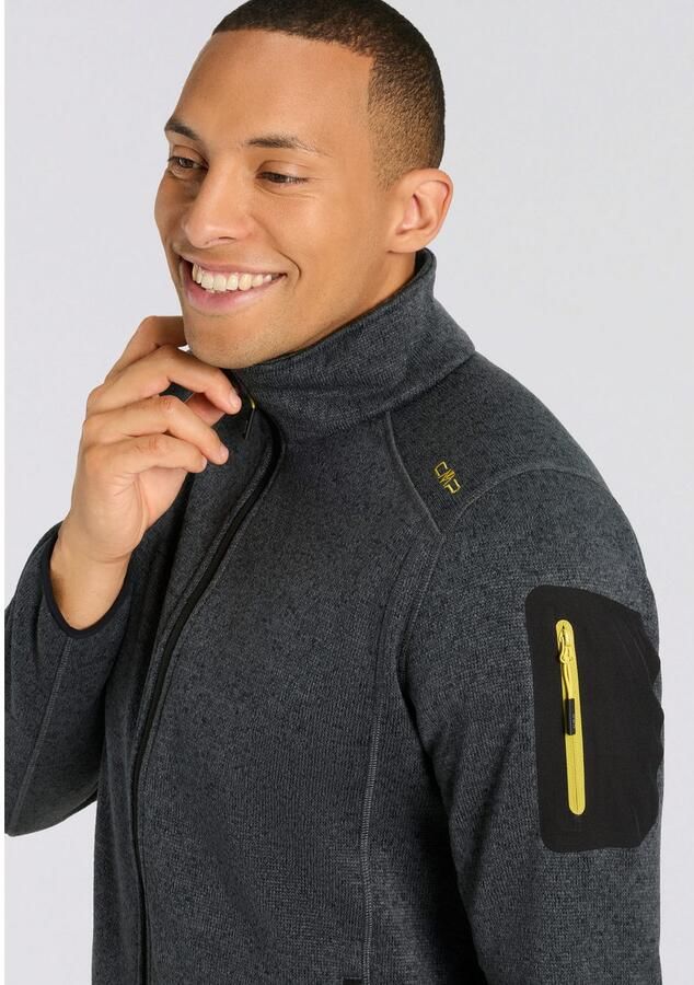 CMP Gebreid fleecejack Warm & ade d & sneldrogend (1 stuk) - Foto 2