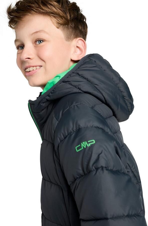 CMP Gewatteerde jas KID JACKET FIX HOOD verwar d & winddicht & waterafstotend voor kinderen (1 stuk) - Foto 2