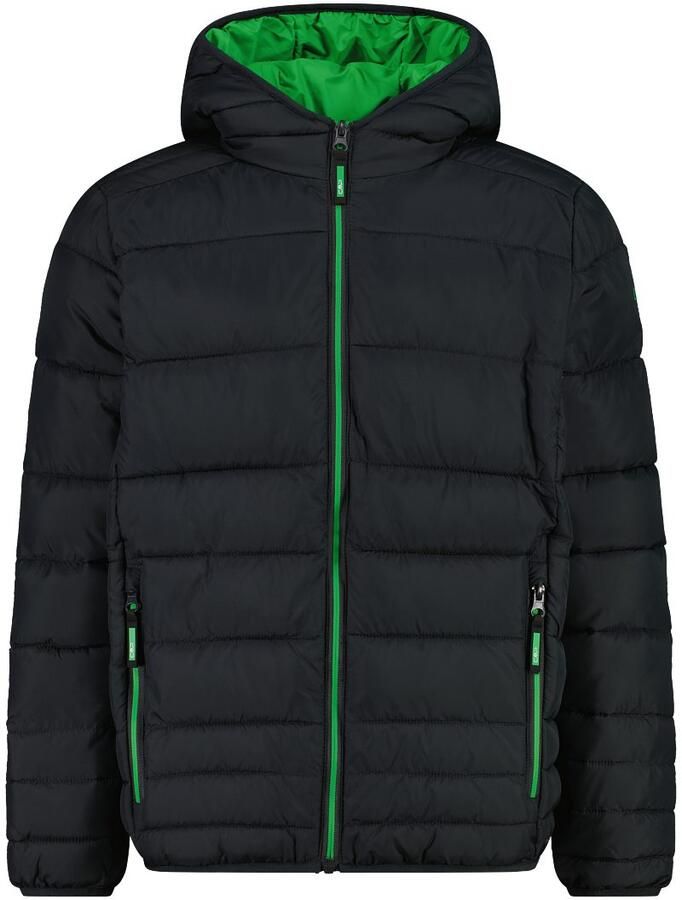 CMP Gewatteerde jas KID JACKET FIX HOOD verwar d & winddicht & waterafstotend voor kinderen (1 stuk)