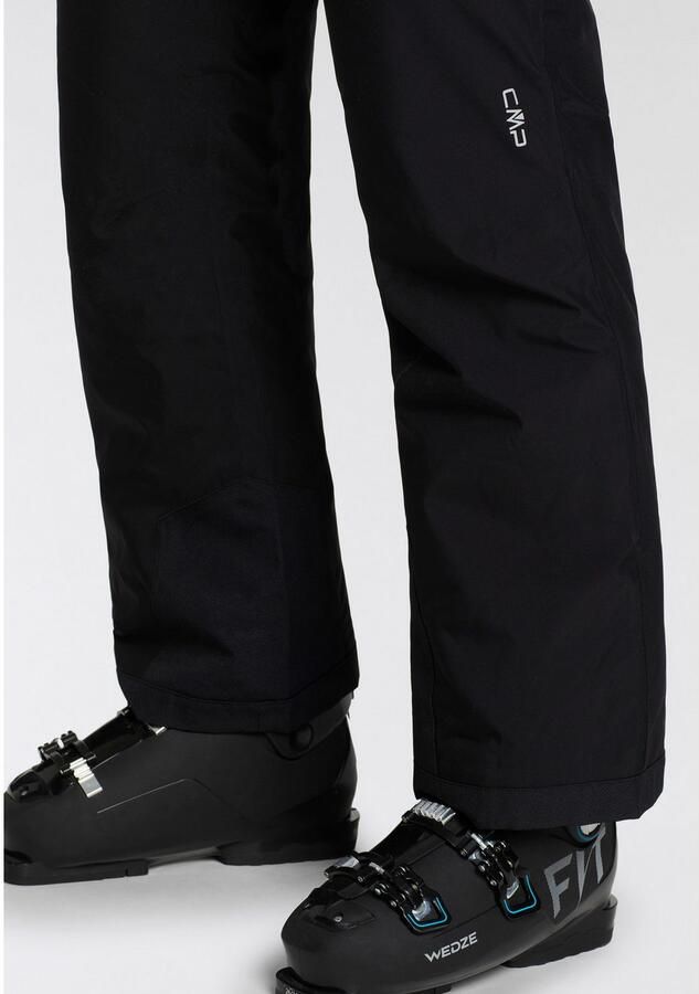 CMP Zwarte skibroek met Feel Warm Flat oering Black Heren - Foto 1