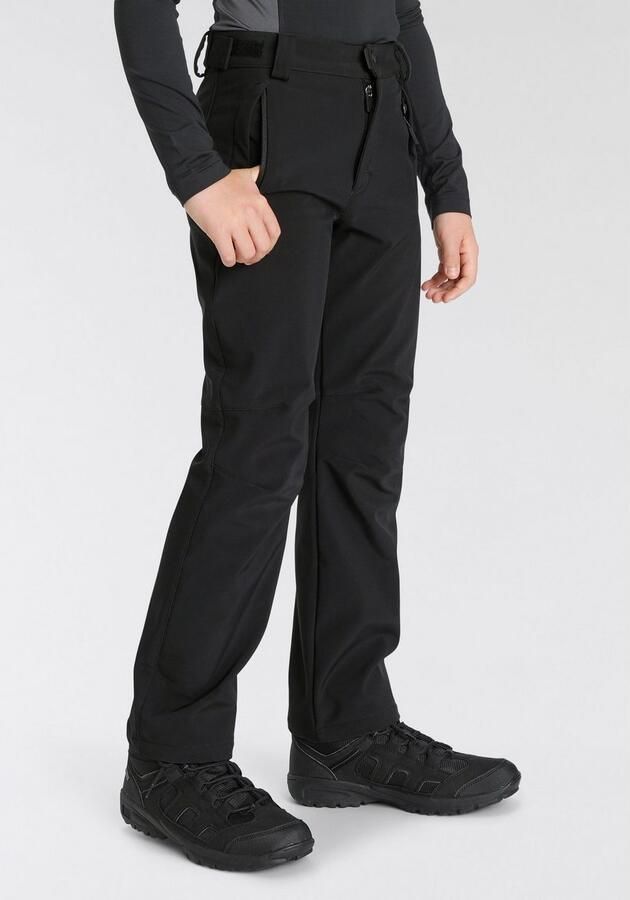 CMP Softshell-broek KID LONG PANT voor kinderen Ade d & winddicht & waterafstotend & voor kinderen