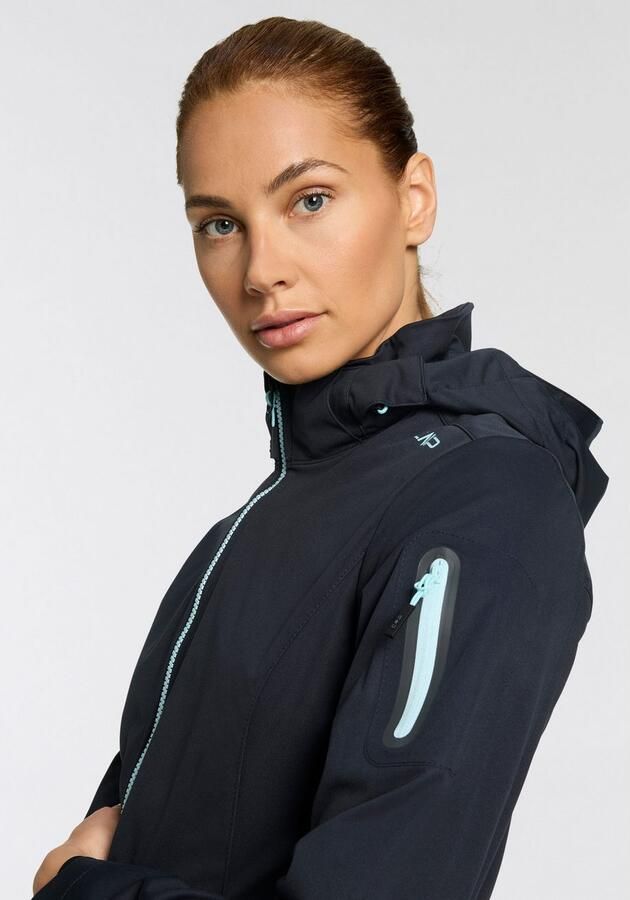 CMP Softshell-jack Ade d & winddicht & waterafstotend & licht materiaal (1 stuk) - Foto 3