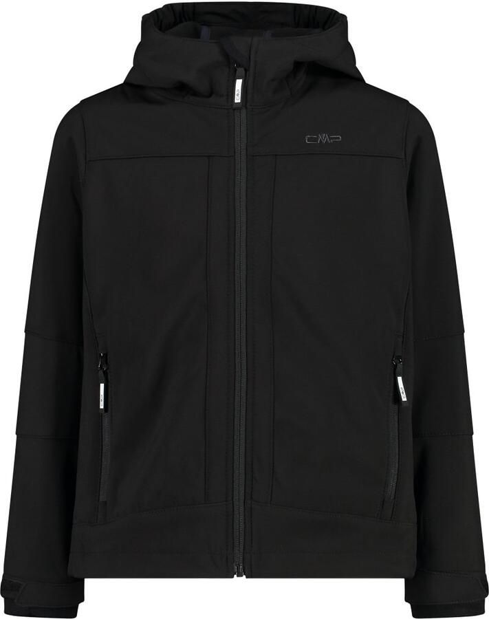 CMP Softshell-jack KID SOFTSHELL JACKET FIX HOOD voor kinderen Ade d & warmte-isolerend & waterafstotend & voor kinderen (1 stuk) - Foto 3