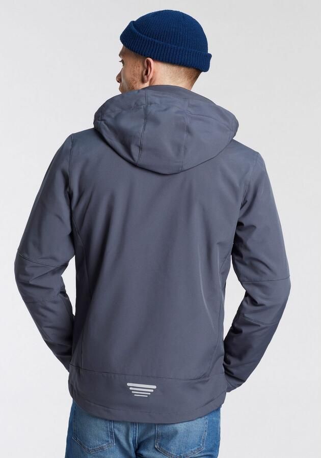 CMP Softshell-jack MAN JACKET ZIP HOOD (1 stuk) - Foto 3