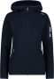 CMP Gebreid fleecejack KNITTED MELANGE HOODY WOMAN HOODY (1 stuk) - Thumbnail 1