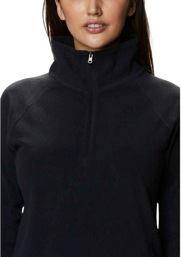 Columbia Glacial Polar Fleece 1 4 Zip Top Dames Black- Dames Black