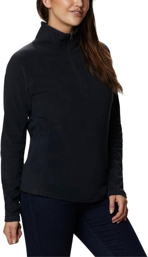 Columbia Glacial Polar Fleece 1 4 Zip Top Dames Black- Dames Black - Foto 3