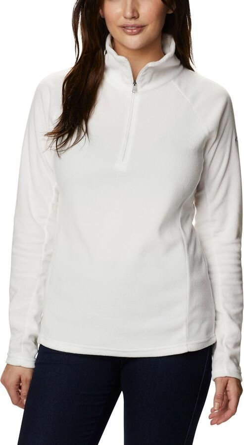 Columbia Glacial Polar Fleece 1 4 Zip Top Dames White- Dames White - Foto 5
