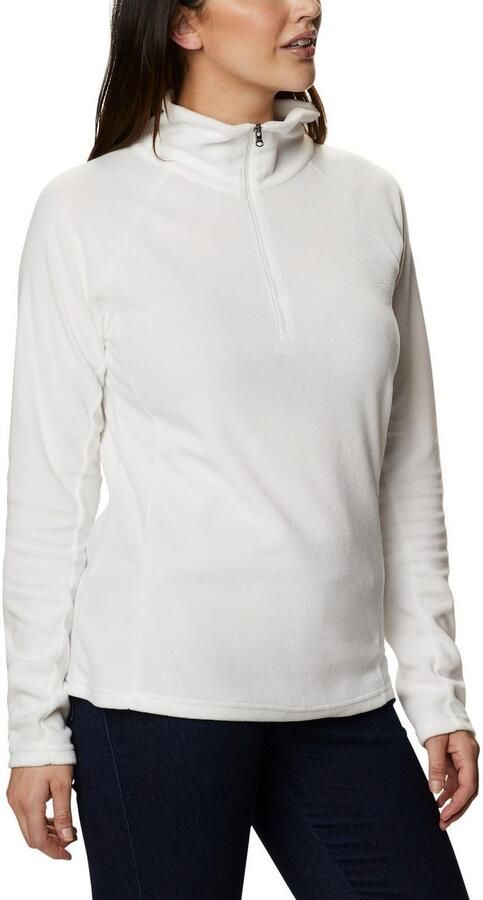 Columbia Glacial Polar Fleece 1 4 Zip Top Dames White- Dames White - Foto 3