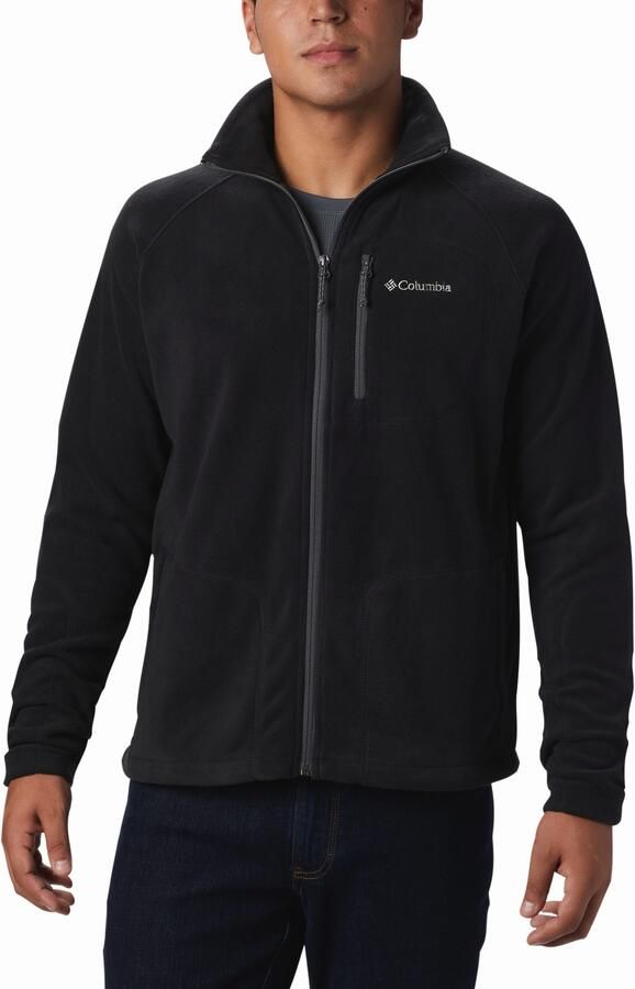 Columbia fast trekö ii fleece outdoorvest zwart heren
