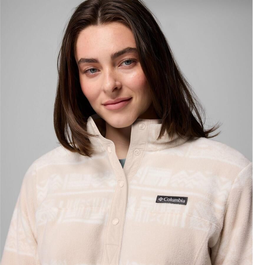 Columbia Fleecetrui BENTON SPRINGS PRINTED 1 2 SNAP (1-delig)