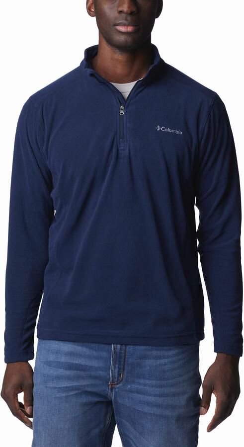 Columbia klamath range half zip fleece pully blauw heren - Foto 6