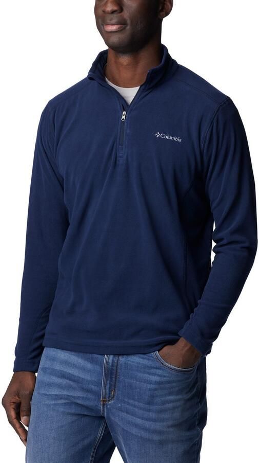 Columbia klamath range half zip fleece pully blauw heren - Foto 4