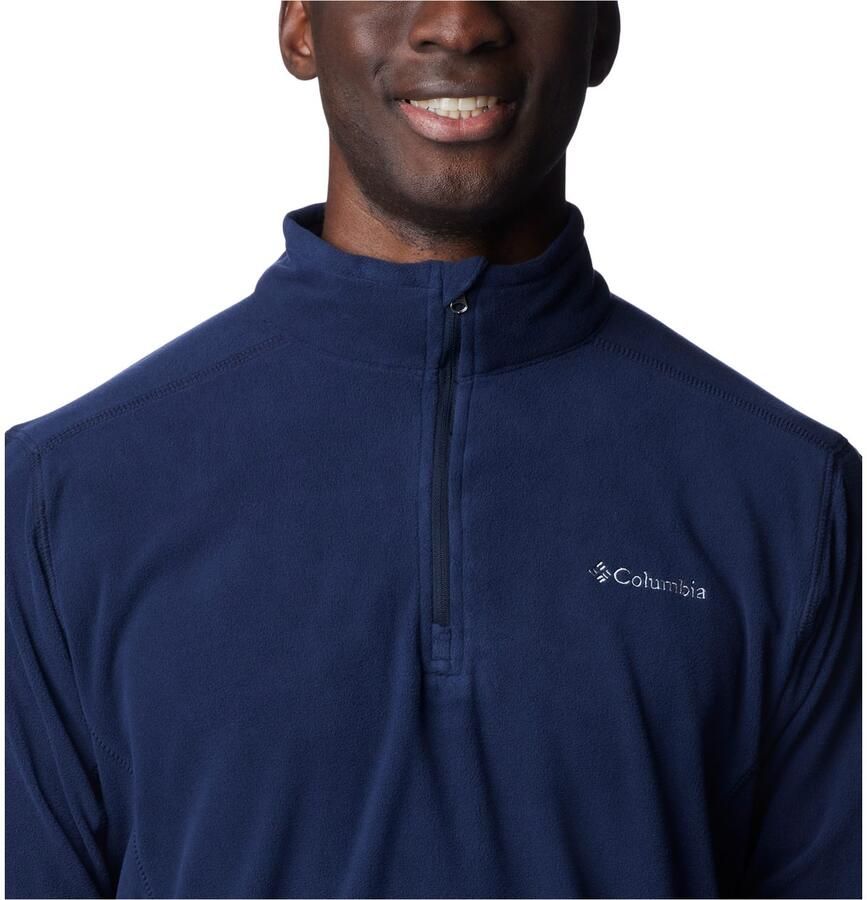 Columbia klamath range half zip fleece pully blauw heren