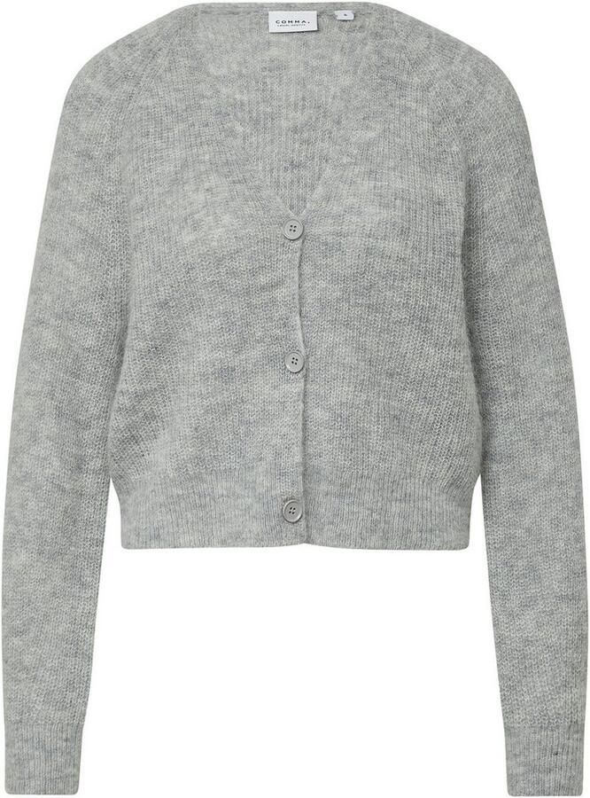 Comma casual identity Cardigan casual comfortabel alpacamix v-hals