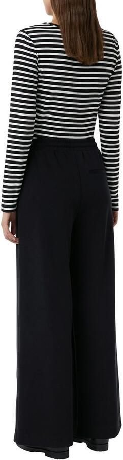 Comma casual identity Joggingbroek effen elastische casual met koord wijde pijp - Foto 2