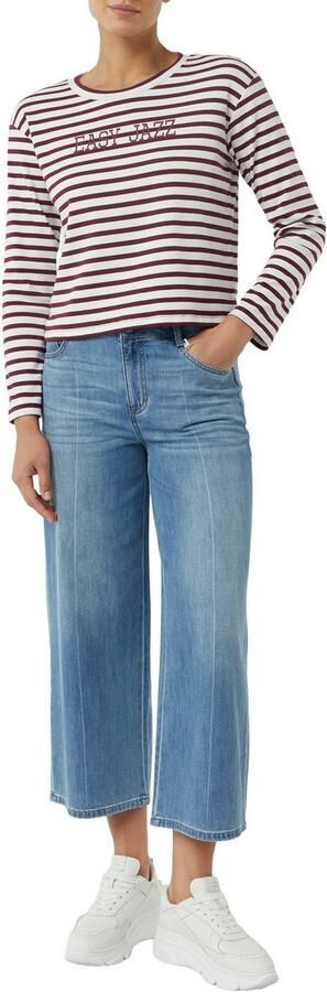 Comma casual identity Sweatshirt valt over de taille - Foto 2